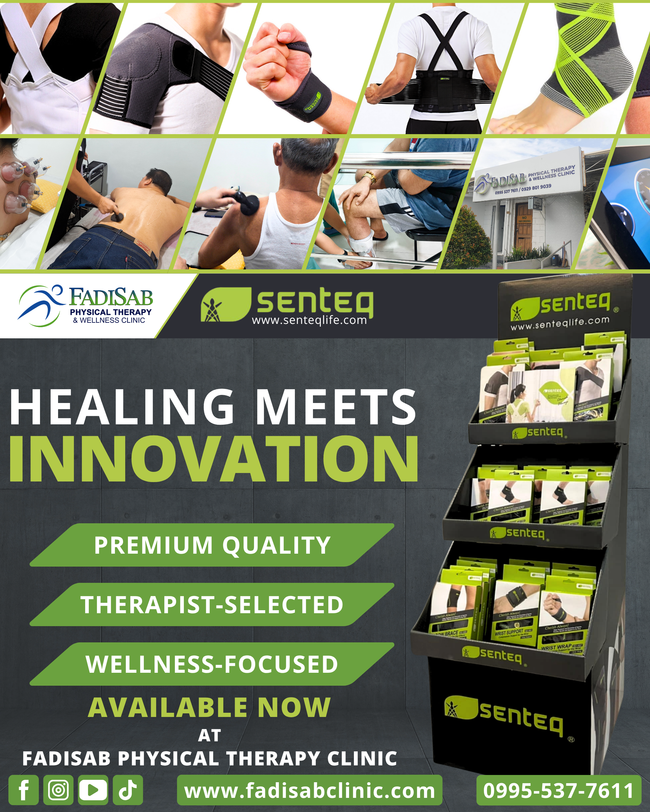 Senteq Support Braces & Therapy Products